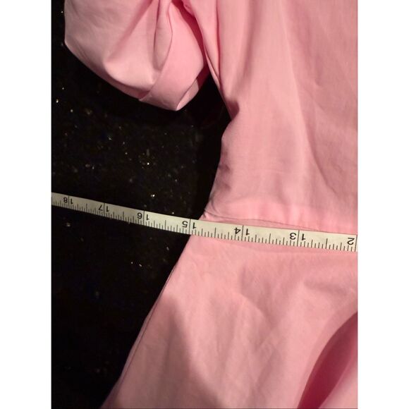Deluc Barbiecore Pink Puff-Sleeve Bubble Mini Dress Brunch/Party/Date size S - Picture 5 of 7